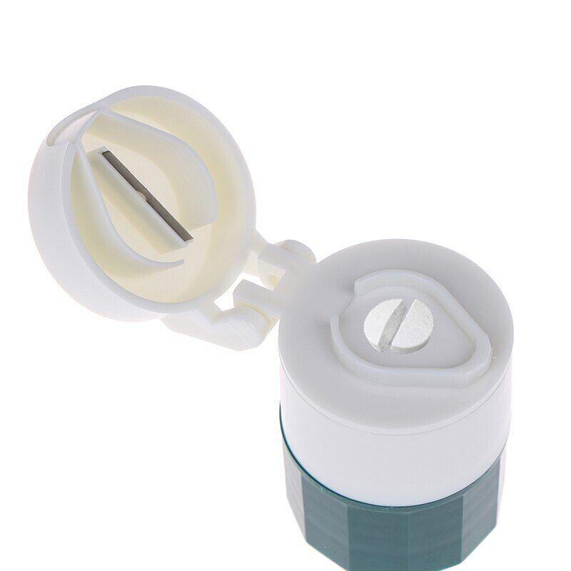 4 In 1 Handy 4 Layers Tablet Grinder Powder Pill Cutter Medicine Splitter Case