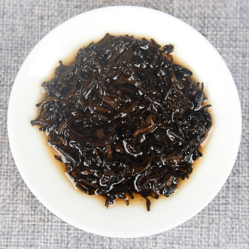 Pu-erh Ripe Tea 357g/12.59oz Organic Old Tree Tea Cake Big Golden Bud Mellow Tea
