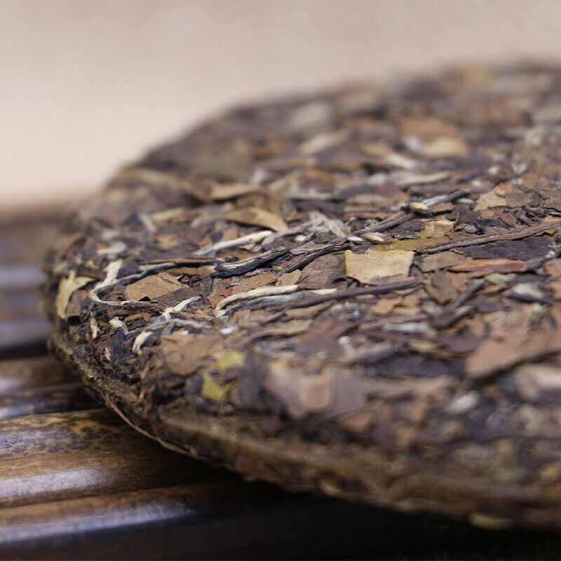 HelloYoung Healthy 350g Fuding Organic Spring White Tea Top Old White Tea Cake