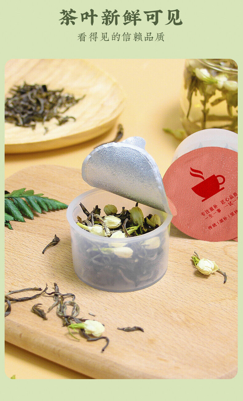HelloYoung 30 cans of jasmine green tea small cans of health tea strong aroma jasmine tea