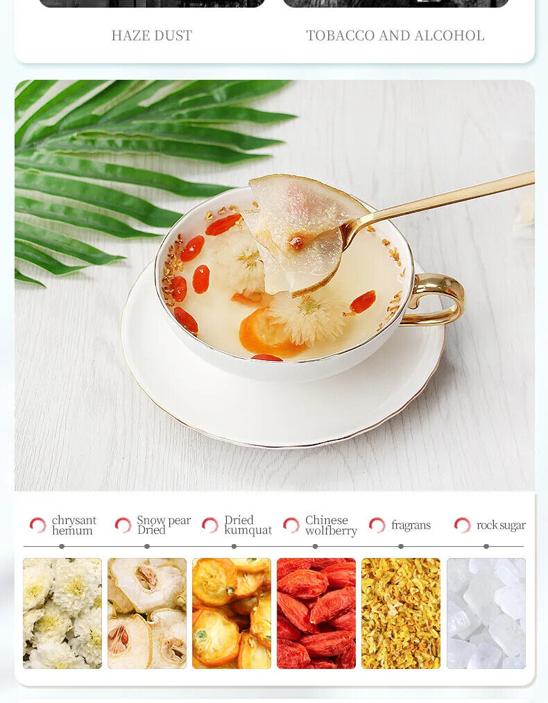 Osmanthus snow pear Tea Healthy Herb Tea Bag 100g/3.52oz