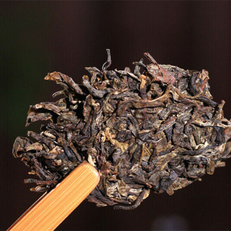 HelloYoung Ancient Tree Cha Pu Erh Tea 0432 Ba Jiao Ting Li Ming Puer Pu Er Tea Cake 357g
