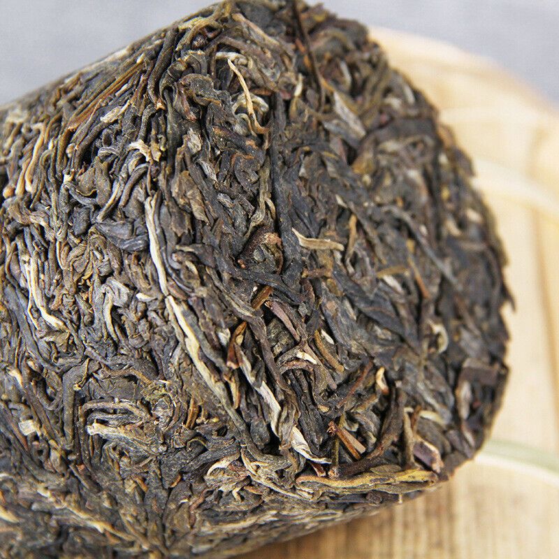 HelloYoung Healthy Drink Green Tea Menghai Pu'er Cha Tea Pillar Shape Pu-erh Gift Tea1000g
