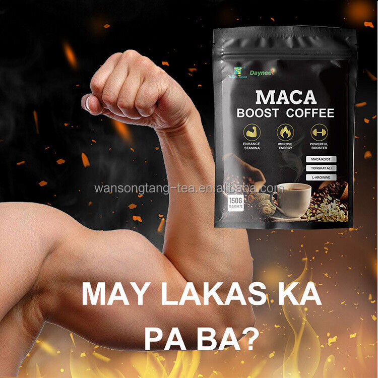 Maca Man Power Energy Extract Coffee Herbs Maca Coffee for Men Chocolate