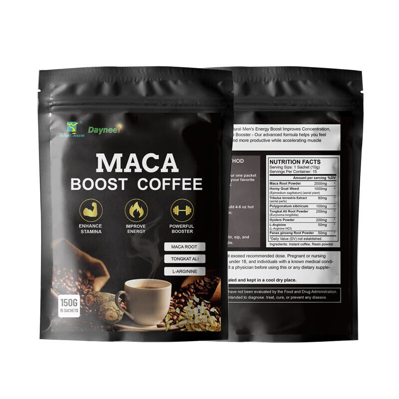 Maca Man Power Energy Extract Coffee Herbs Maca Coffee for Men Chocolate