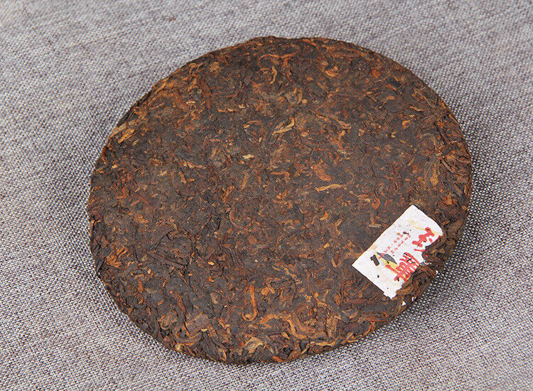 HelloYoung Puerh Tea Yunnan Menghai Pu'er Ripe Tea Cake Banzhang Ripe Tea 云南勐海陈香普洱熟茶饼班章熟茶
