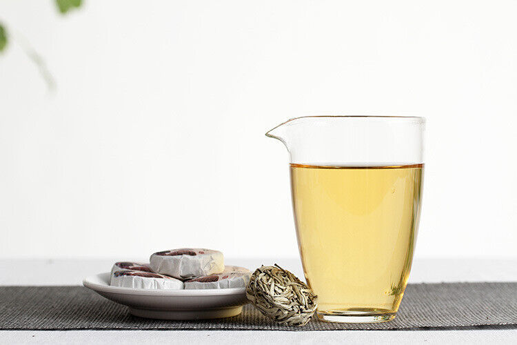 HelloYoung 500g Yunnan Pu'er Tea Pressed White Hairs Silver Needle Small Cakes Mini Tuo Tea