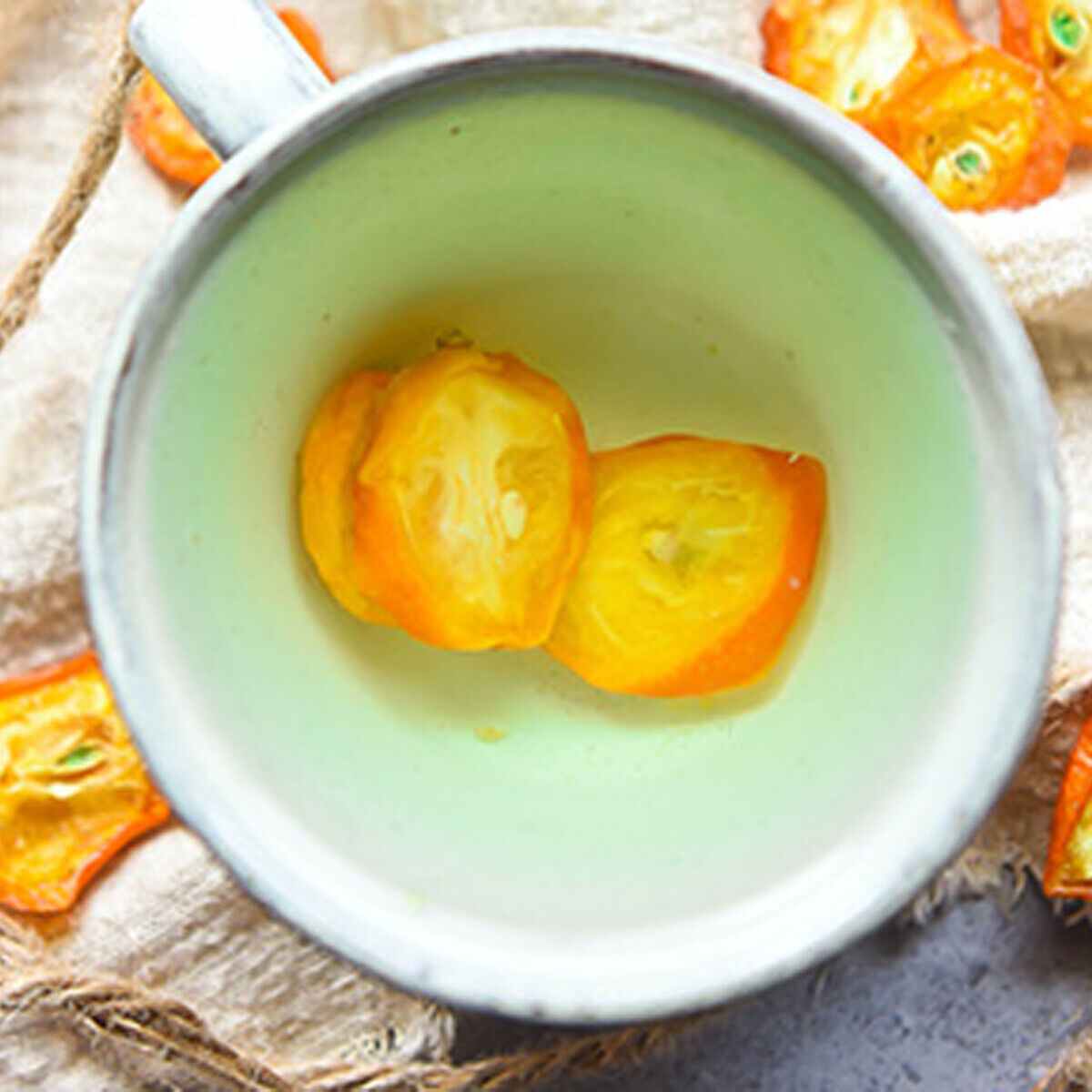 HelloYoung Fruit Tea An Appetite Chinese Special Moistening Lung Health Kumquat Slices Tea