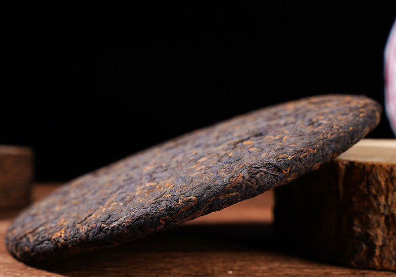 357g Yunnan Pu'er Ripe Tea The Older The More Fragrant Old Pu'er Tea Cake
