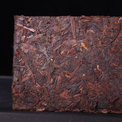 HelloYoung Top-Grade Black Tea Natural Pu-Erh Ripe Tea Purple Bud Fermented Tea Brick 250g