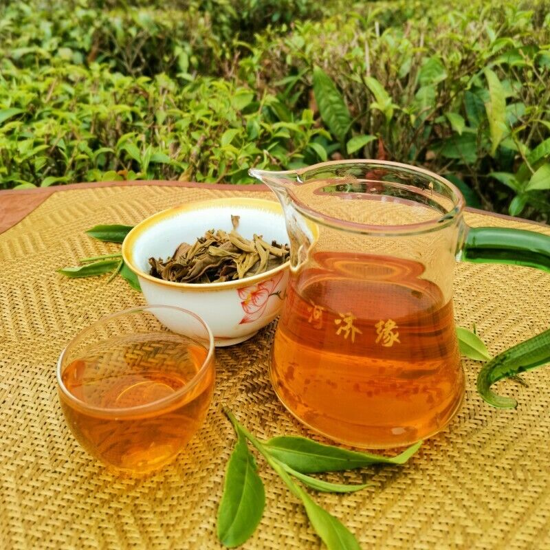 HelloYoung Ancient Pu'er Tea Chinese Gift Tea Original Laobanzhang Pu'er Tea 357g
