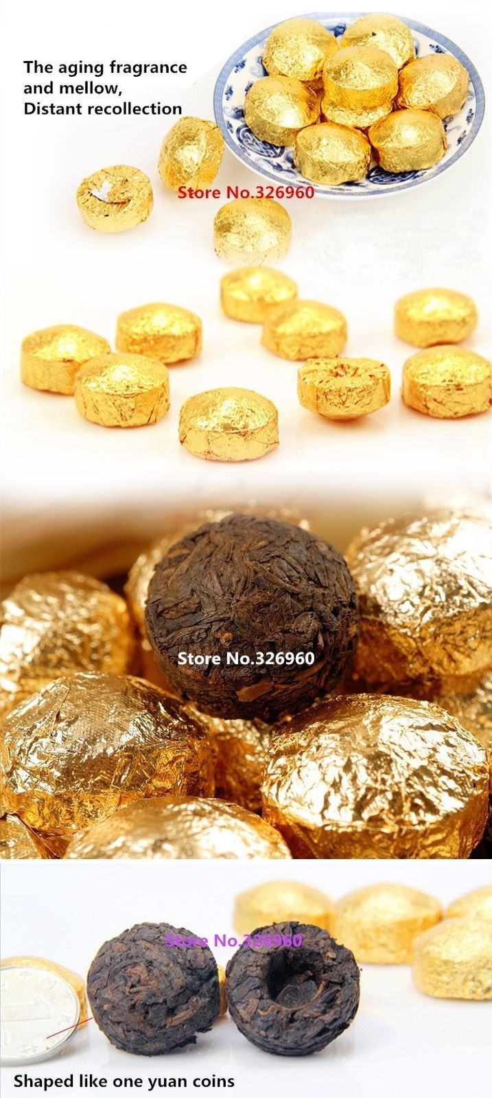HelloYoungHot Sale 185g Black Tea 15 Pcs Gift Packing Cooked Pu Er Tea Pu-erh Tea Tin Box