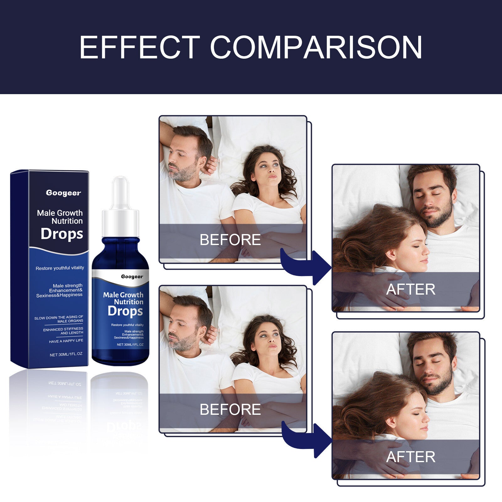 1/3Pcs Male Growth Nutrition Drops Natural Male Strengthening Drops