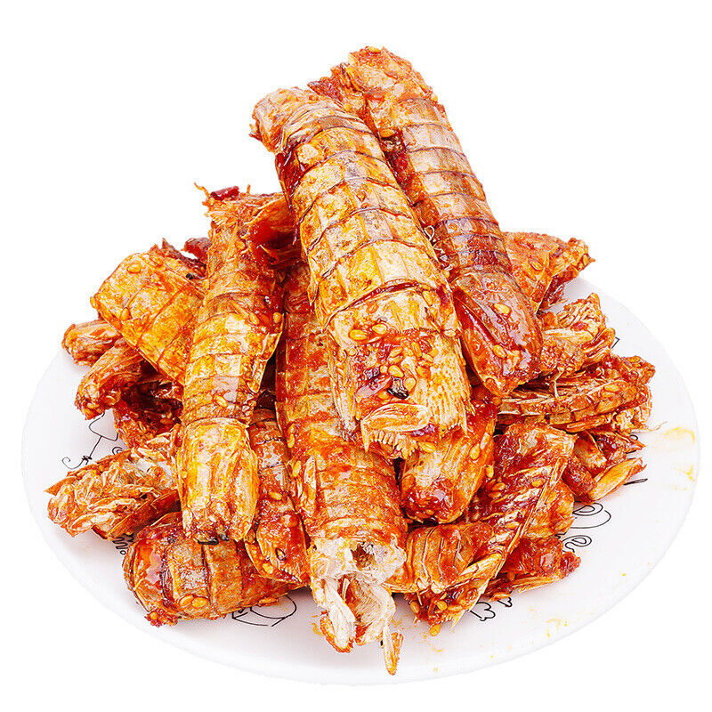 Spicy Mantis Shrimp Ready-to-eat Pipi Shrimp Snacks Crispy Shrimp Seaf ...