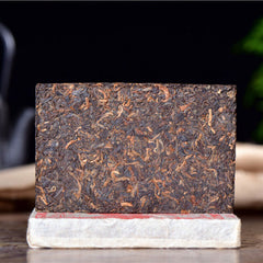 HelloYoung Health  Top-Grade Pu'er Ripe Tea Bricks Yunnan Aged Pu-Er Black Tea 250g