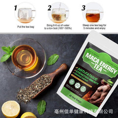 Refreshing and Healthy Latest Natural Maca Energy Man Tea 40 Tea Bags