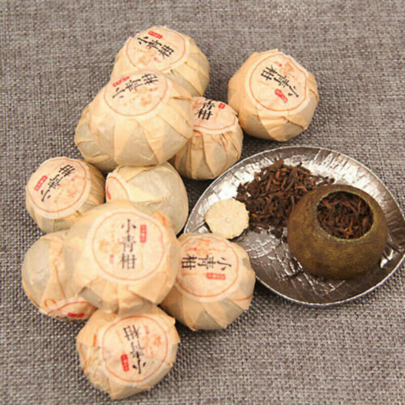HelloYoung Chinese XinHui "Chen Pi" Tangerine Peel "Gong Ting Ripe Puer Tea 100g/box