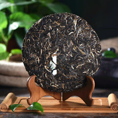 HelloYoung Specialty Tea Natural Big Tree Pu'er Green Tea Yunnan Pu-Erh Cha Tea Cake 357g