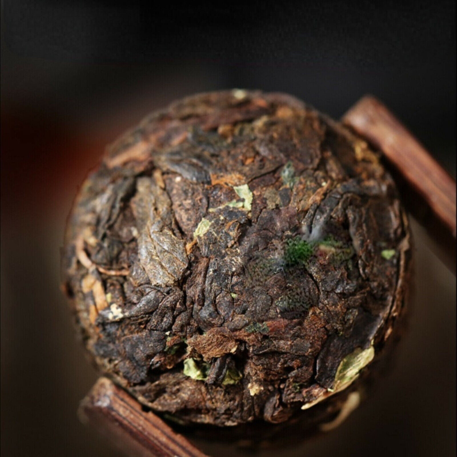 HelloYoung Glutinous Rice Fragrance Small Puerh Tea Pressed Black Tea Pu'er Ripe Tea 500g