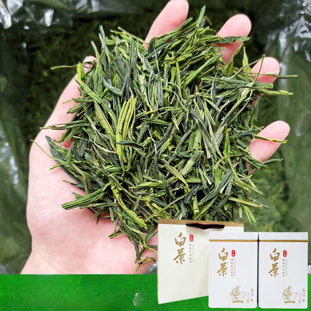 HelloYoung New Tea White Tea Green Tea Mao Feng Type White Leaf Tea Tin 500g/1.1lb