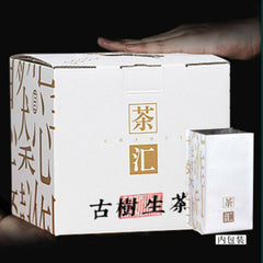 HelloYoung Cha YunNan MengKu Puer Ancient Tree Qiao Mu Ancient Tea Spring Puerh Tea 400g