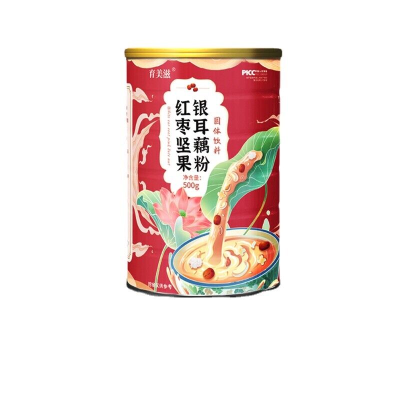 Chia Seed Cinnamon Nut Lotus Root Powder Red Date Nut Silver Ear Soup