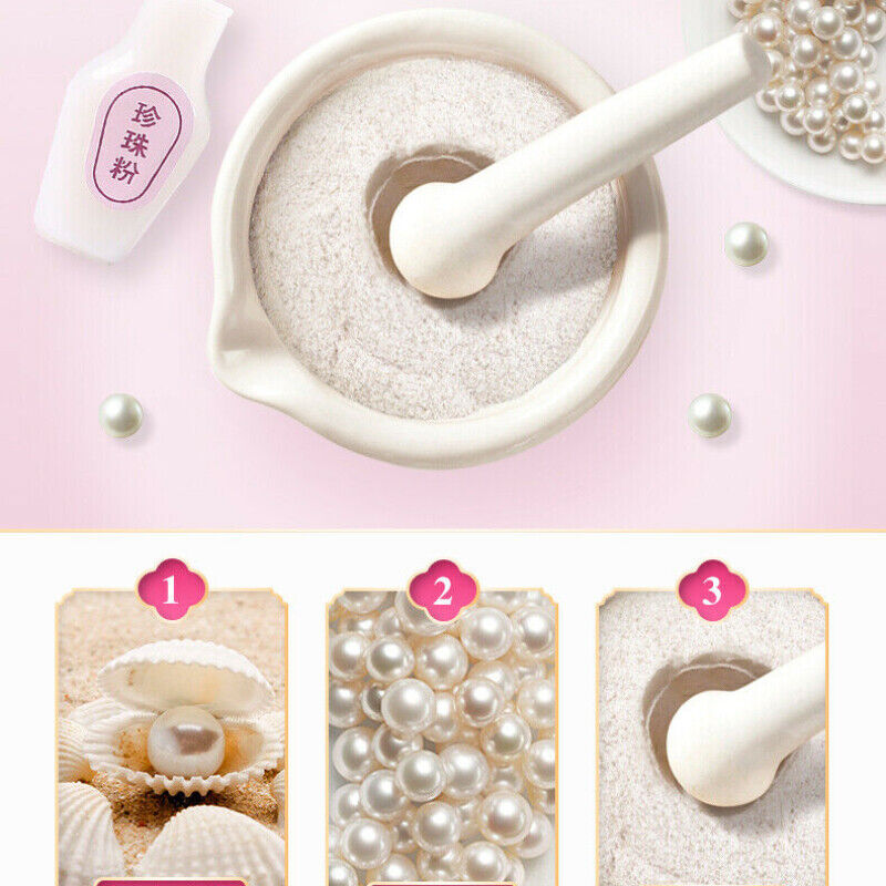 HelloYoung Natural Healthy Margarita Pearl Powder TongRenTang 同仁堂 珍珠粉 天然面膜粉内服外用0.3g*20