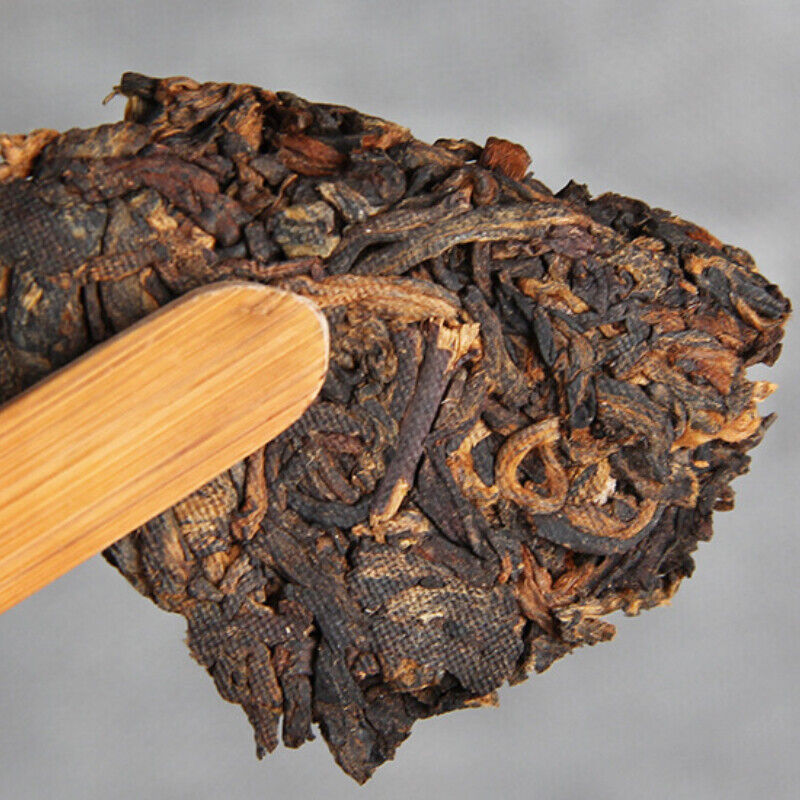 HelloYoung Tasty Golden Bud Ripe Tea Big Leaf Pu'er Tea Cake High Quality Black Tea 357g