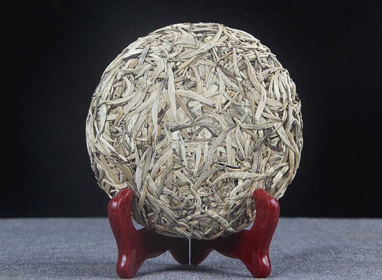 HelloYoung 200g White Tea Cake Silver Needle Yunnan White Tea Ancient Tree Pu'er Tea Cake