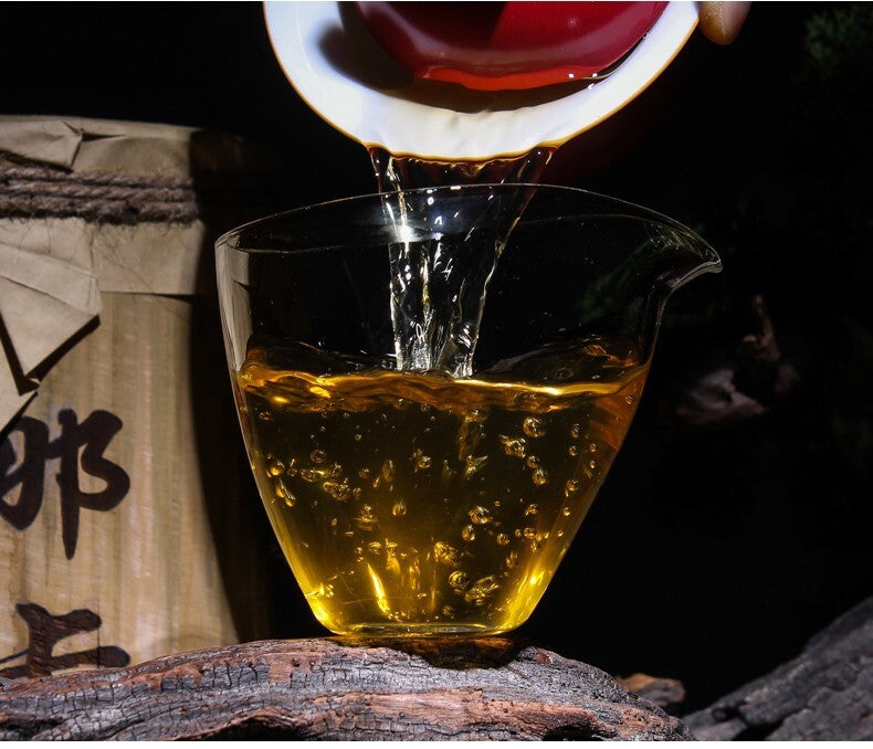 Menghu Song Da Shu Tea Puerh Tea Bamboo Tea Naka Puerh Tea Pillar 600g