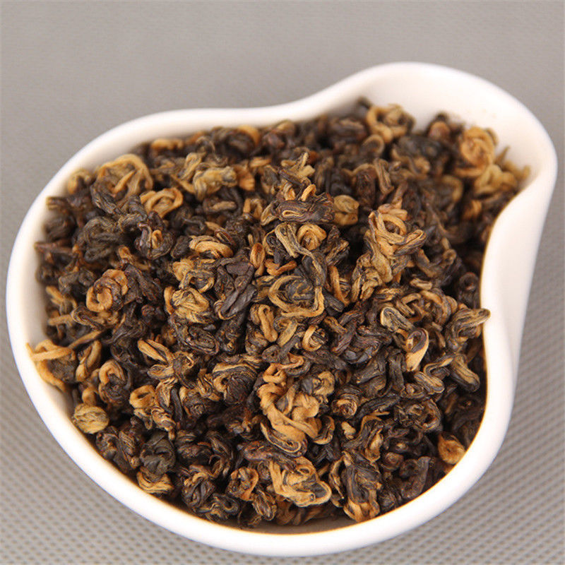 HelloYoung200g Kunming crested early spring honey rhyme gold screw black red Dianhong food