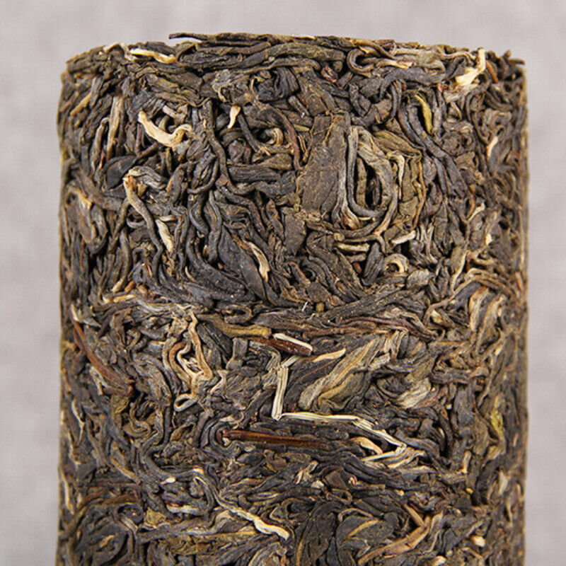 HelloYoung Healthy Drink Green Tea Menghai Pu'er Cha Tea Pillar Shape Pu-erh Gift Tea1000g