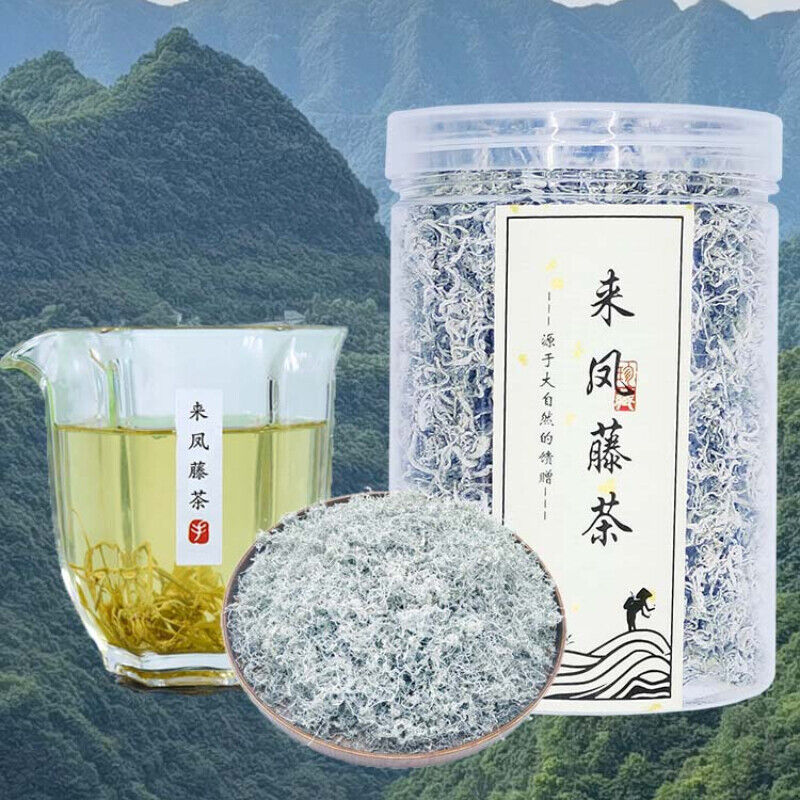 Premium Laifeng Selenium-rich Vine Tea in Small Jar Zhangjiajie Berry ...
