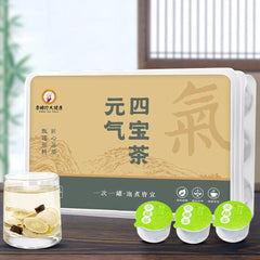 Small Pot American Ginseng Astragalus Herbal Tea Vitality Four Treasures Tea