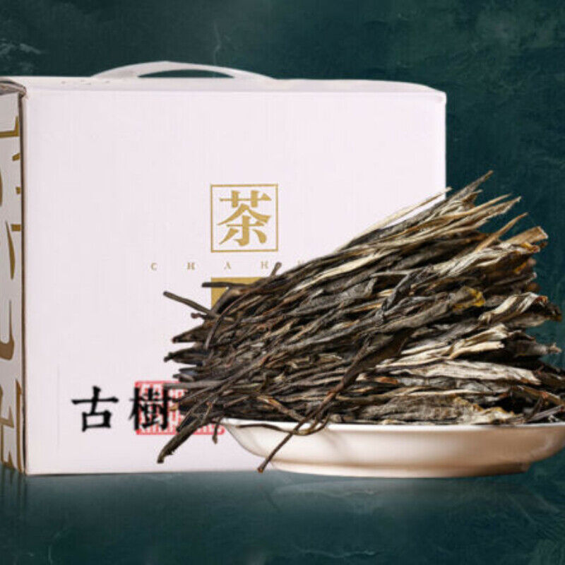HelloYoung Cha YunNan MengKu Puer Ancient Tree Qiao Mu Ancient Tea Spring Puerh Tea 400g