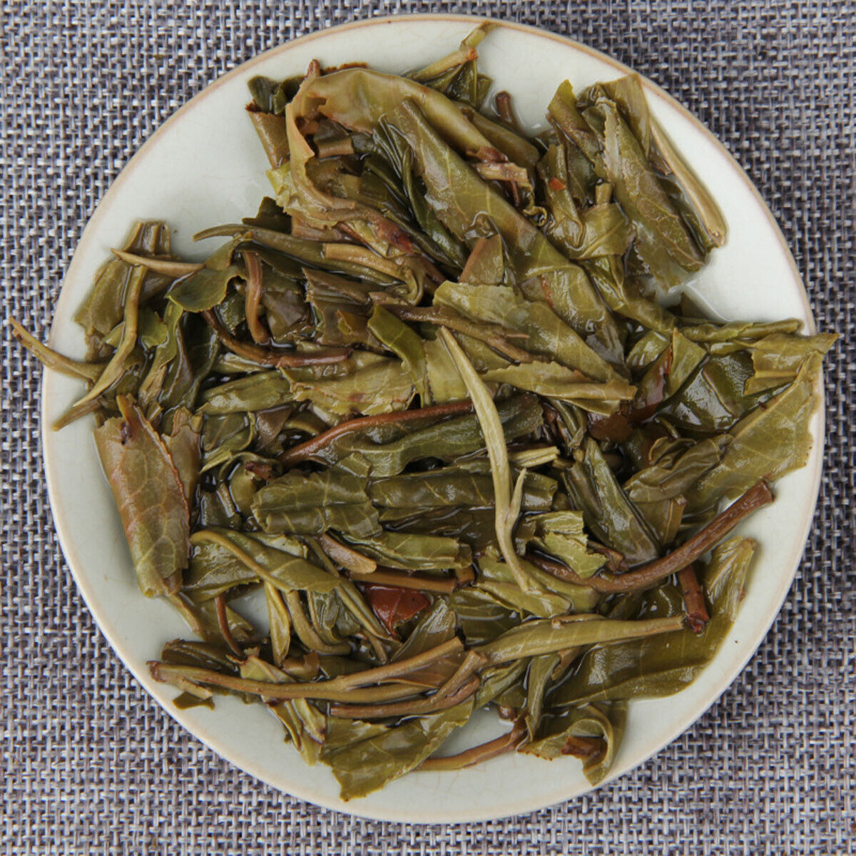 HelloYoung BanZhang Collectibles Sheng Puer Tea Premium Cha Hand-made Pu-erh Tea Cake 357g