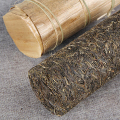 HelloYoung Healthy Drink Green Tea Menghai Pu'er Cha Tea Pillar Shape Pu-erh Gift Tea1000g