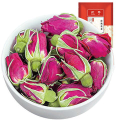 Premium Rose Bud Tea 250g Select Red Rose Flower Buds for Women's Health