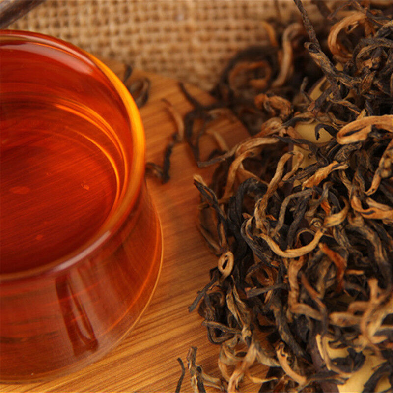 HelloYoung Spring Fragrant Flavor Chinese DianHong Golden Black Kongfu TeaRed Box Gift Tea