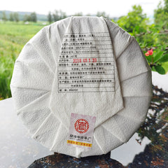 HelloYoung Organic Pu'er Spring Tea Zhonghongying KunLu Mountain Tea Ancient Tree Tea 357g