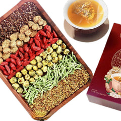HelloYoung 5g*20 Bags Juemingzi Niubang Herbal Tea Cassia Burdock Tongrentang Herbs Tea Bag