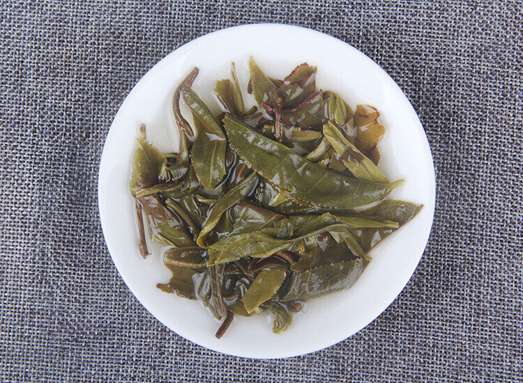 HelloYoung 357g Raw Tea Cake Yunnan Pu'er Tea 曼松 357克生茶饼茶云南普洱茶曼松王子山收藏级古树