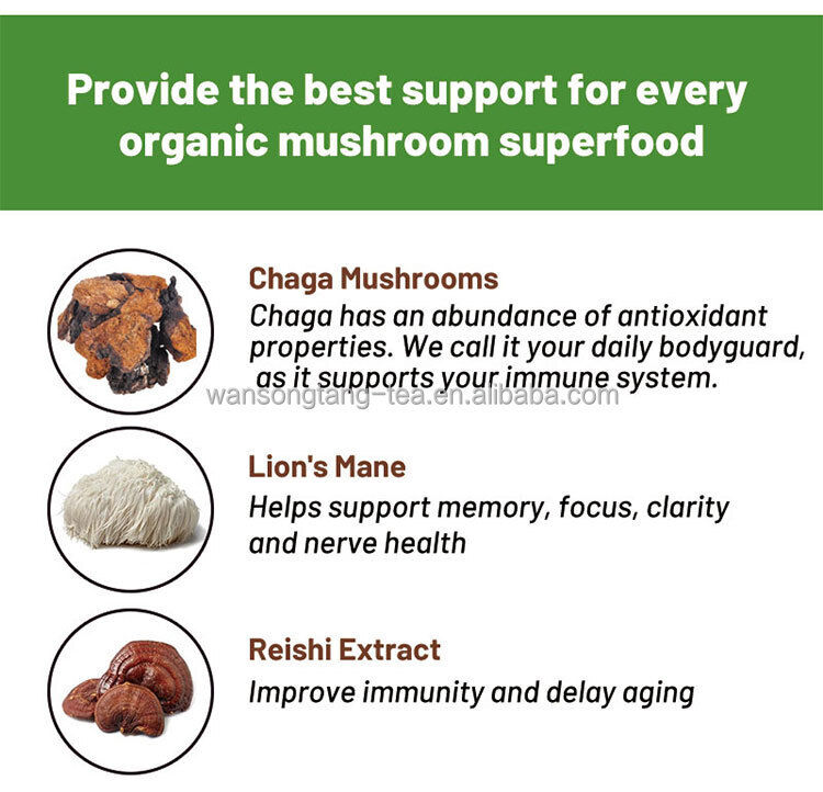 Slimming Products Weight Loss Coffee Mushroom Coffee Beverages Powder