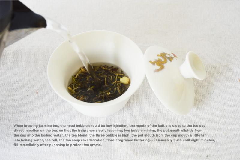 HelloYoung 100% Natural Freshest Jasmine Green Flower Tea Organic Food Health Care 250g