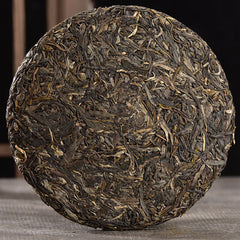 HelloYoung Green Tea Health  Natural Big Leaf Pu'er Yunnan Spring Pu-Erh Tea 357g