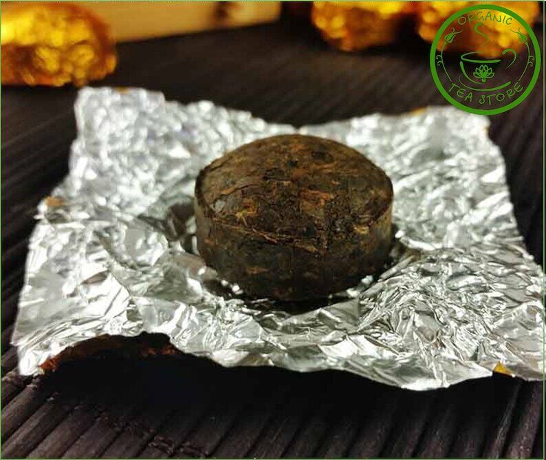 Chinese Puerh Tea Pur-erh  mini Cake 75g Chinese Tea Ripe Puer Puerh
