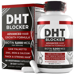 DHT-Blocker mit Biotin - Haarwachstum und Wachstum neuer Follikel Sägepalme