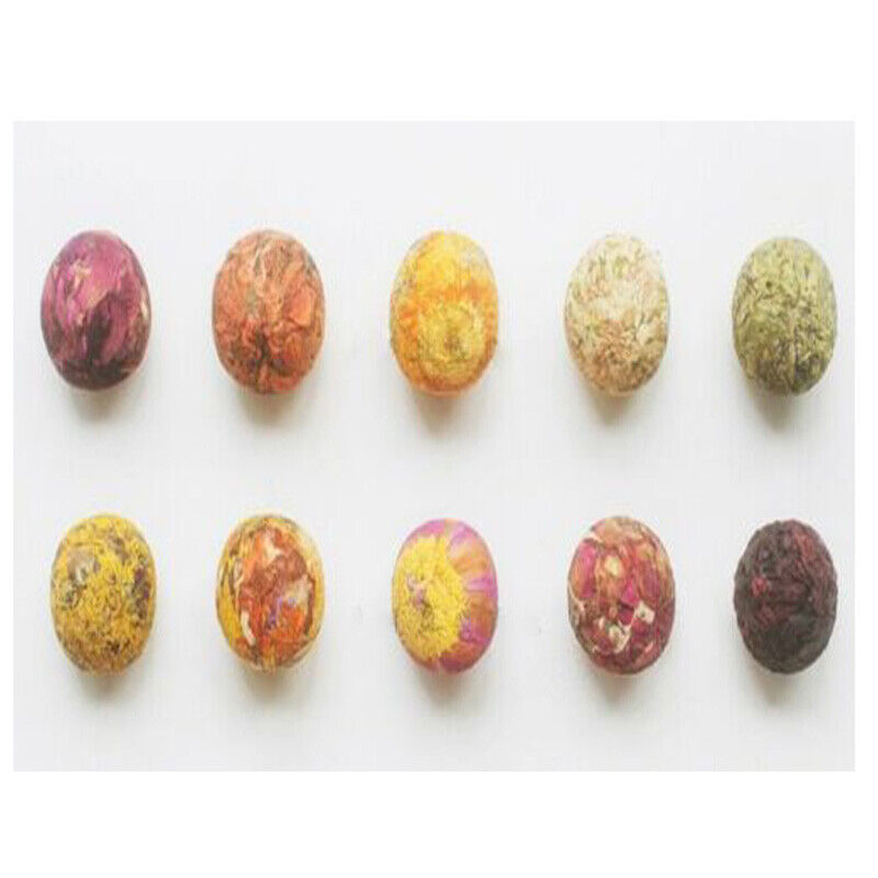 500g 10 Kinds Chinese Mix Blooming Tea Balls Flowers Flowering Tea Buds
