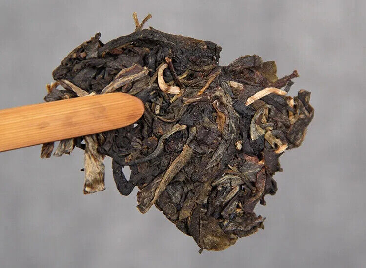 Premium Pu'er Tea Yunnan Nannuoshan Arbor Qiziyuan Tea Aged Raw Tea Cake 357g