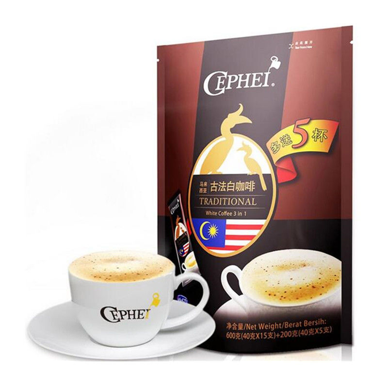 Malaysia 3 in 1 White Coffee Milk Latte Cappuccino Instant Coffee